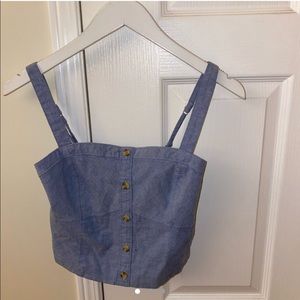 💙💙ABERCROMBIE & FITCH CROPPED TANK TOP💙💙